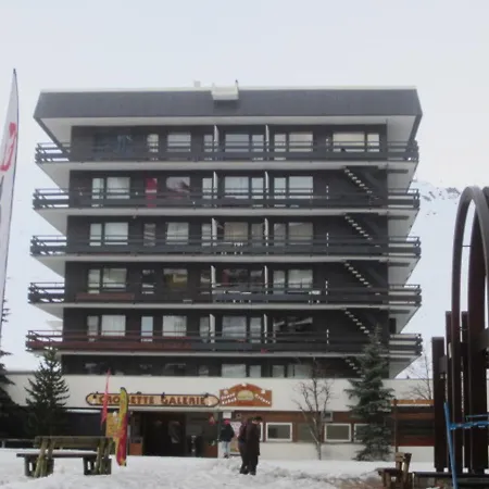 Apartamento Confortable Aux Menuires Avec Balcon, Skis Aux Pieds Saint-Martin-de-Belleville